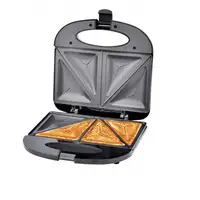 Esperanza ASIAGO sandwichera 1000 W Negro, Blanco