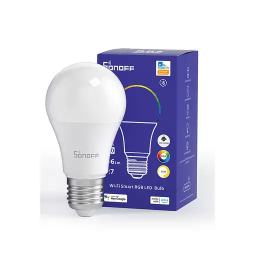Sonoff B05-BL-A60 iluminación inteligente Bombilla inteligente Wi-Fi/Bluetooth 9 W