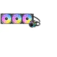 Antec Vortex Lum 360 ARGB Procesador Kit de refrigeración líquida 12 cm Negro