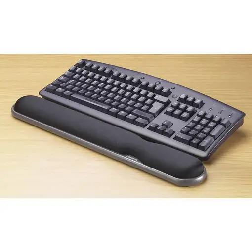 Kensington Reposamuñecas gel teclado dos alturas negro