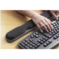 Kensington Reposamuñecas gel teclado dos alturas negro