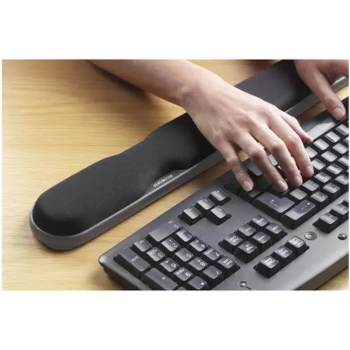 Kensington Reposamuñecas gel teclado dos alturas negro
