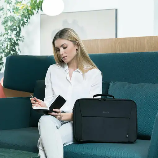 DICOTA Eco Multi BASE 39,6 cm (15.6'') Maletín Negro