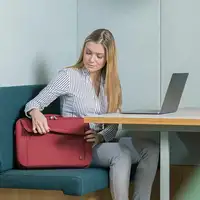 DICOTA Eco Multi BASE 39,6 cm (15.6'') Maletín Rojo