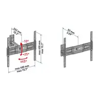 Meliconi CME ER400 139,7 cm (55'') Negro
