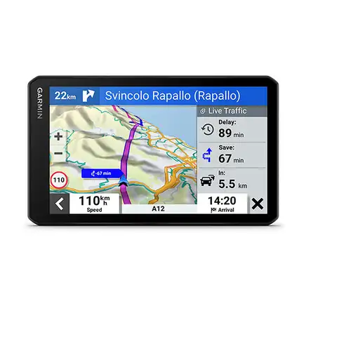 Garmin Drivecam 76 navegador Fijo 17,6 cm (6.95'') TFT Pantalla táctil 271 g Negro