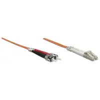 Intellinet 2m LC/ST Cable de fibra óptica e InfiniBand Naranja