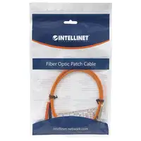 Intellinet 2m LC/ST Cable de fibra óptica e InfiniBand Naranja