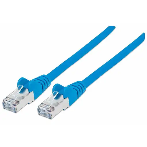 Intellinet 740609 cable de red Azul 0,25 m Cat7 S/FTP (S-STP)