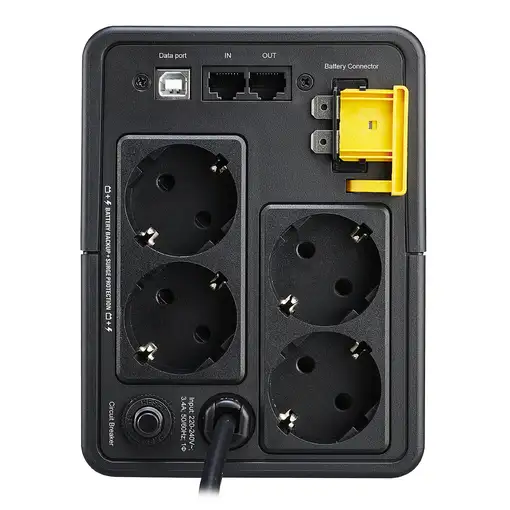 APC BX750MI-GR sistema de alimentación ininterrumpida (UPS) Línea interactiva 0,75