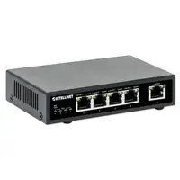 Intellinet Switch PoE+ con 5 puertos Gigabit
