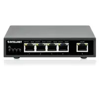 Intellinet Switch PoE+ con 5 puertos Gigabit