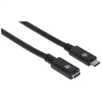Manhattan Cable de extensión USB Tipo C de Súper Velocidad+