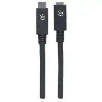 Manhattan Cable de extensión USB Tipo C de Súper Velocidad+