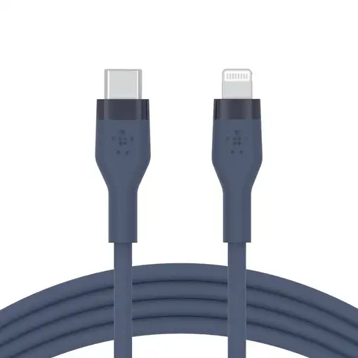 Belkin CAA009BT1MBL cable de conector Lightning 1 m Azul