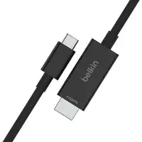 Belkin AVC012bt2MBK 2 m USB Tipo C HDMI Negro