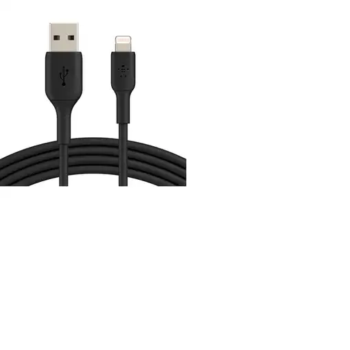 Belkin CAA001BT3MBK cable de conector Lightning 3 m Negro
