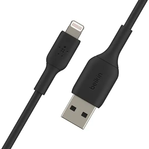 Belkin CAA001BT3MBK cable de conector Lightning 3 m Negro