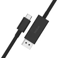 Belkin AVC014bt2MBK 2 m USB Tipo C DisplayPort Negro