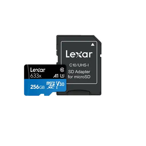 Lexar 633x 256 GB MicroSDXC UHS-I Clase 10