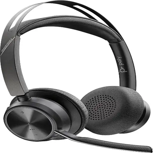 POLY Voyager Focus 2 UC Auriculares Inalámbrico y alámbrico Diadema Oficina/Centro