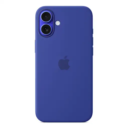 Apple Funda de silicona con MagSafe para el iPhone 16 Plus - Azul ultramar