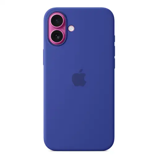 Apple Funda de silicona con MagSafe para el iPhone 16 Plus - Azul ultramar