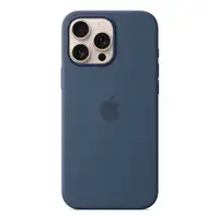 Apple Funda de silicona con MagSafe para el iPhone 16 Pro Max - Azul denim