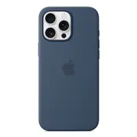 Apple Funda de silicona con MagSafe para el iPhone 16 Pro Max - Azul denim