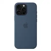 Apple Funda de silicona con MagSafe para el iPhone 16 Pro Max - Azul denim
