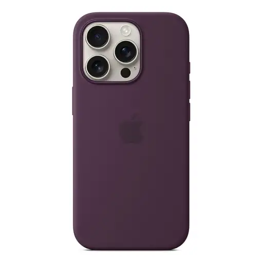 Apple Funda de silicona con MagSafe para el iPhone 16 Pro - Ciruela