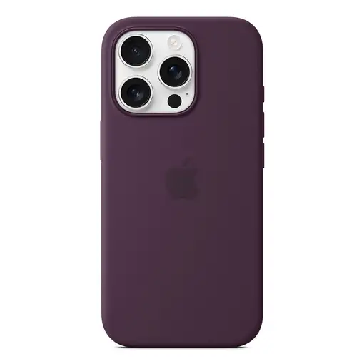 Apple Funda de silicona con MagSafe para el iPhone 16 Pro - Ciruela
