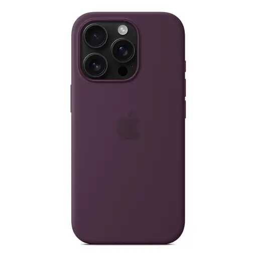 Apple Funda de silicona con MagSafe para el iPhone 16 Pro - Ciruela