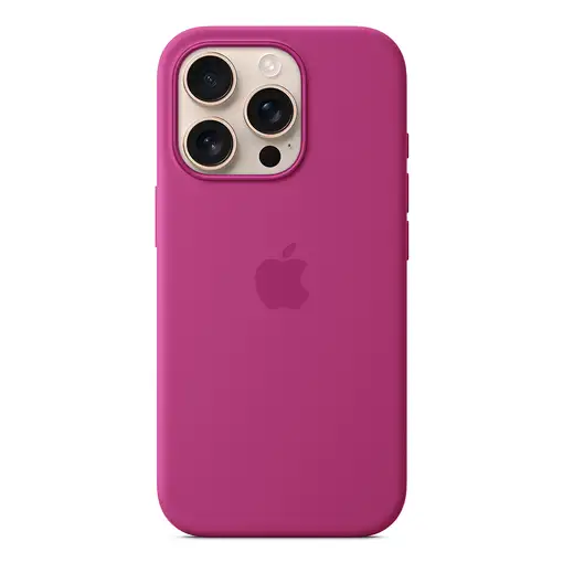 Apple Funda de silicona con MagSafe para el iPhone 16 Pro - Fucsia