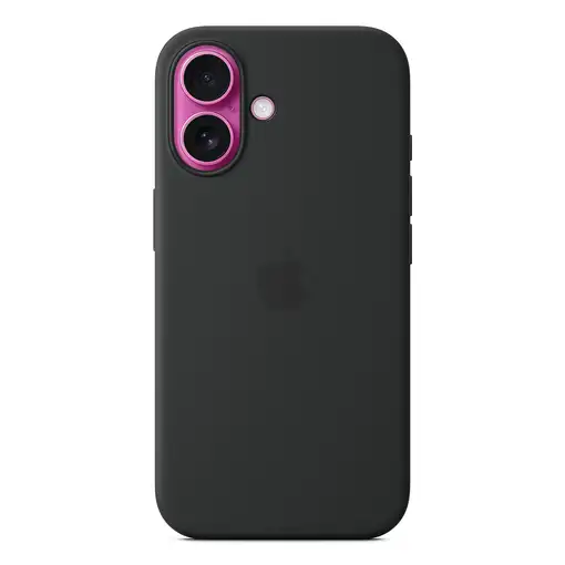 Apple Funda de silicona con MagSafe para el iPhone 16 - Negro