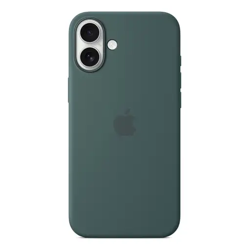 Apple Funda de silicona con MagSafe para el iPhone 16 Plus - Verde lago