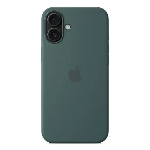 Apple Funda de silicona con MagSafe para el iPhone 16 Plus - Verde lago