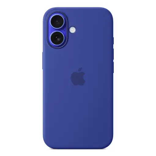 Apple Funda de silicona con MagSafe para el iPhone 16 - Azul ultramar