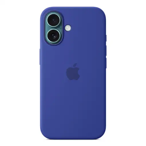 Apple Funda de silicona con MagSafe para el iPhone 16 - Azul ultramar