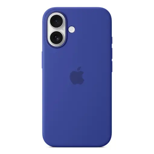 Apple Funda de silicona con MagSafe para el iPhone 16 - Azul ultramar