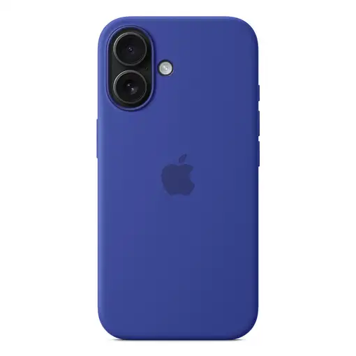 Apple Funda de silicona con MagSafe para el iPhone 16 - Azul ultramar