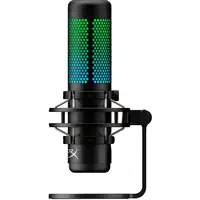 Micrófono USB HyperX QuadCast S (negro-gris) - iluminación RGB