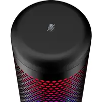 Micrófono USB HyperX QuadCast S (negro-gris) - iluminación RGB