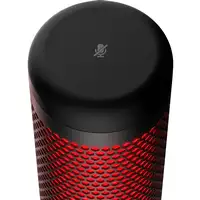 Micrófono USB HyperX QuadCast (negro-rojo) - iluminación roja