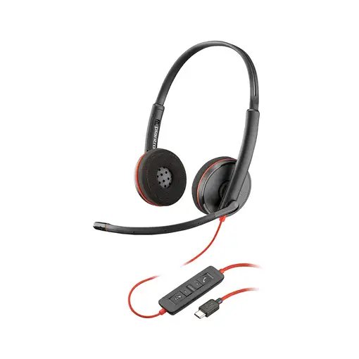 POLY Auriculares USB-C Blackwire C3220 (paquete)