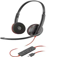 POLY Auriculares USB-C Blackwire C3220 (paquete)