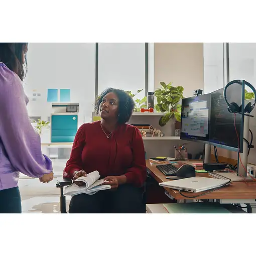 POLY Auriculares estéreo Blackwire 3320 con certificación Microsoft Teams USB-C +