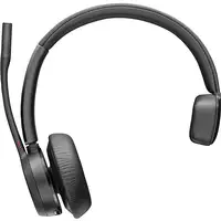 POLY Auriculares Voyager 4310 UC monaural + adaptador BT700 USB-A + base de carga