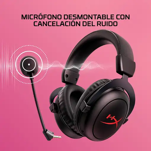 Auriculares gaming inalámbricos HyperX Cloud II Core