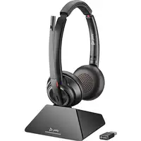 POLY Auriculares Savi 8220 UC con certificación Microsoft Teams DECT 1880-1900 MHz
